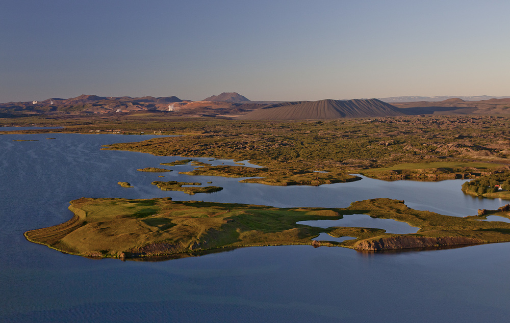 Mývatn from above